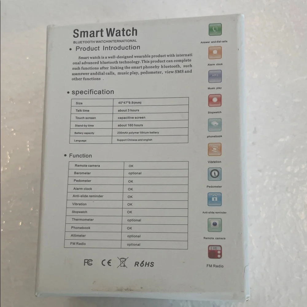 Bluetooth watch international sleep monitor